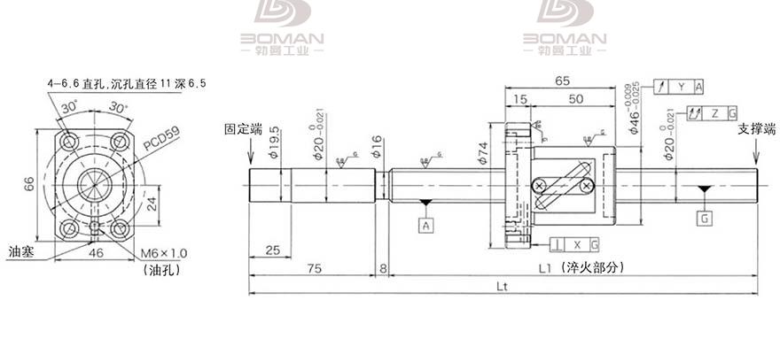 KURODA GG2010DS-BALR-1505A 日本黑田丝杆和THK丝杆哪个好