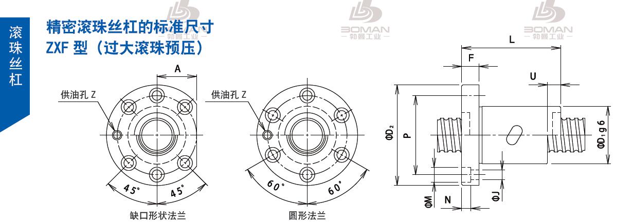 TSUBAKI 20ZXF4S6 tsubaki数控滚珠丝杆规格